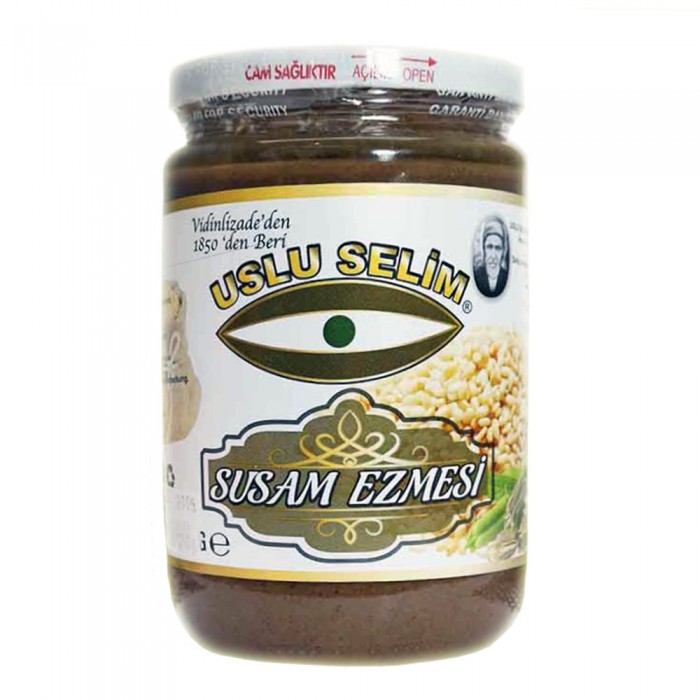 Susam Ezmesi Cam Kavanoz 600 gr